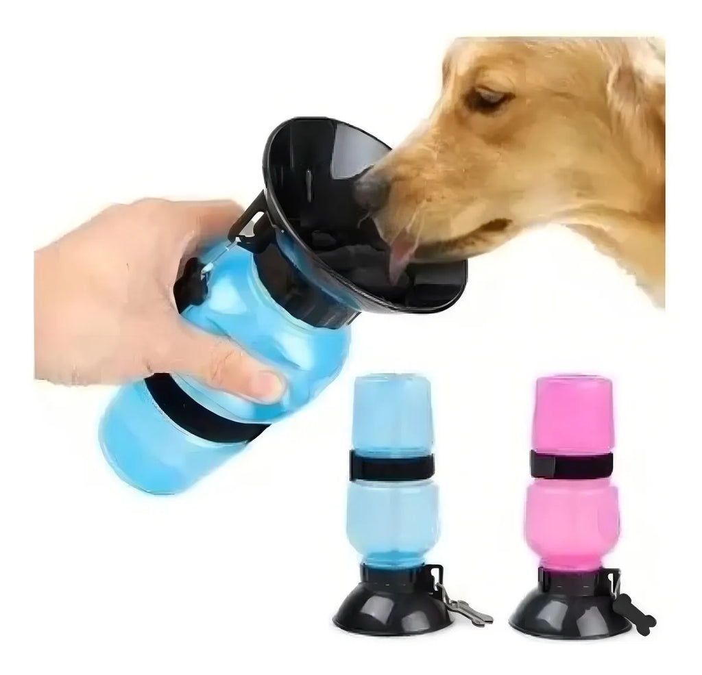 BEBEDERO PORTATIL PARA MASCOTAS (500ML)